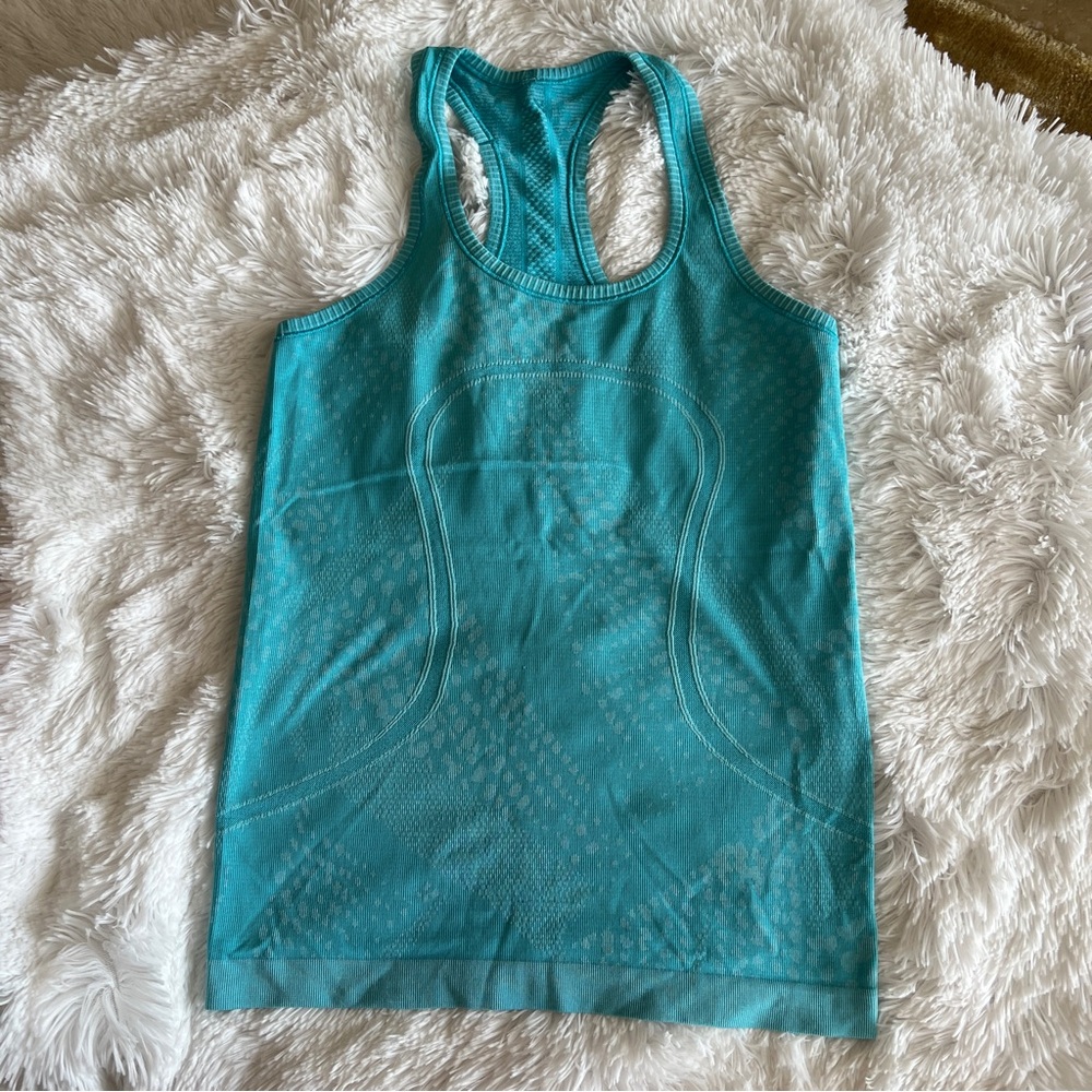 Lululemon Swiftly Tech Racerback Tank Bundle -Pink, Teal, Lavender- All size 6 - Picture 3 of 9